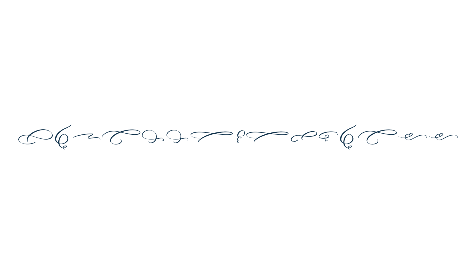 Angella Gardness, calligraphy font preview