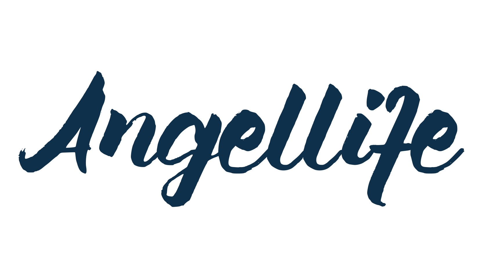 Angellife, script brush fancy decorative calligraphy font preview