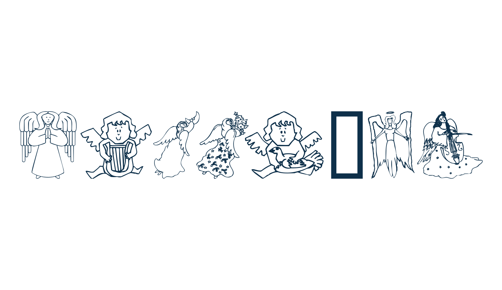 Angel'Os, display market font preview