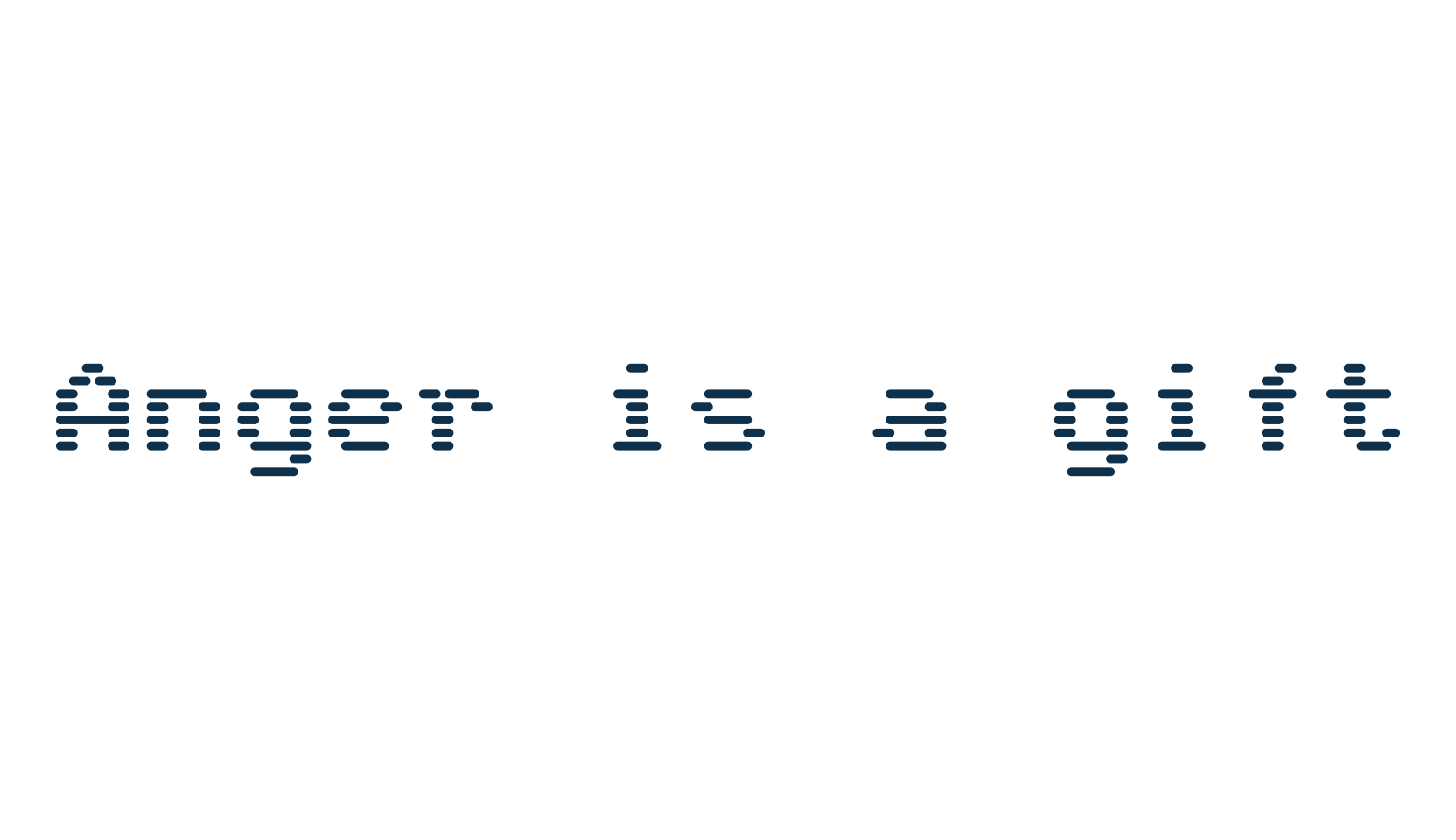 Anger is a gift, techno lcd sci-fi font preview