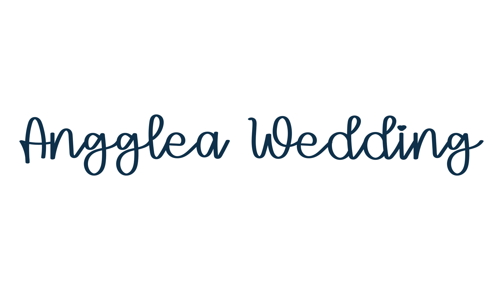 Angglea Wedding, script handwritten fancy decorative calligraphy font preview
