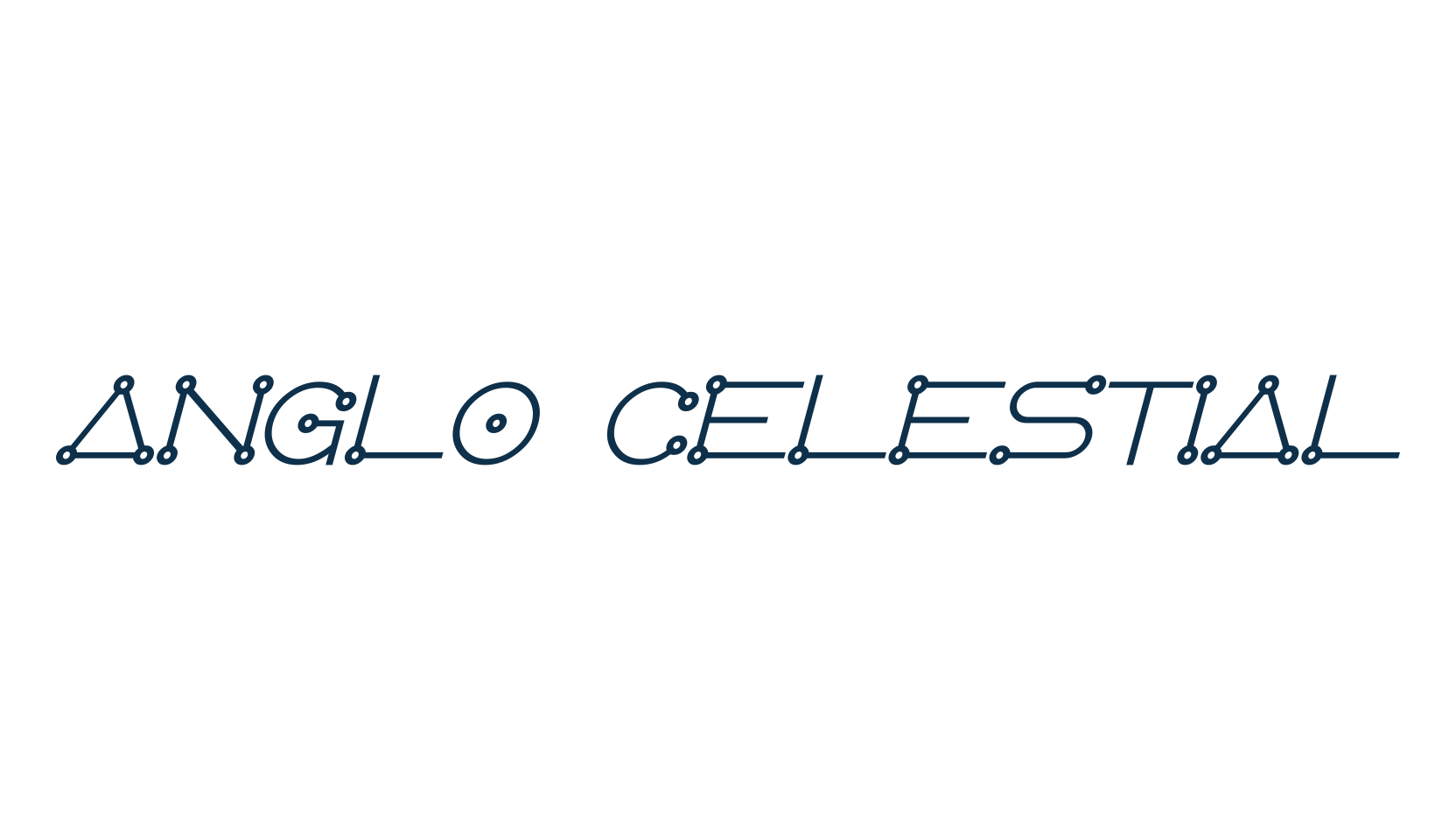 Anglo Celestial, fancy various decorative font preview