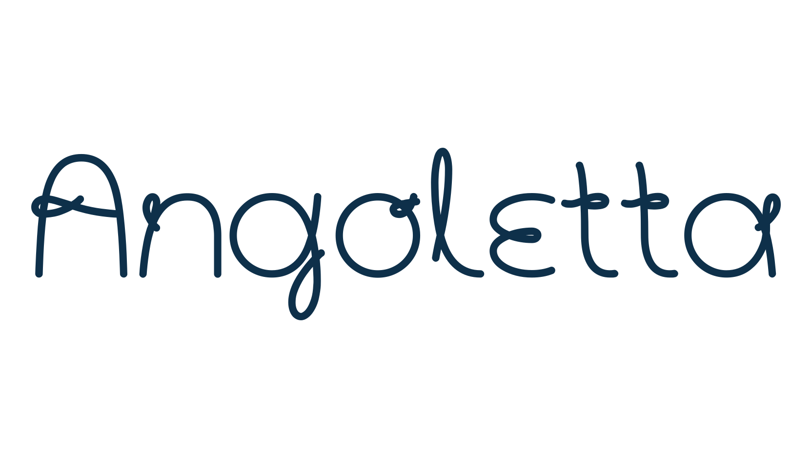 Angoletta, various font preview