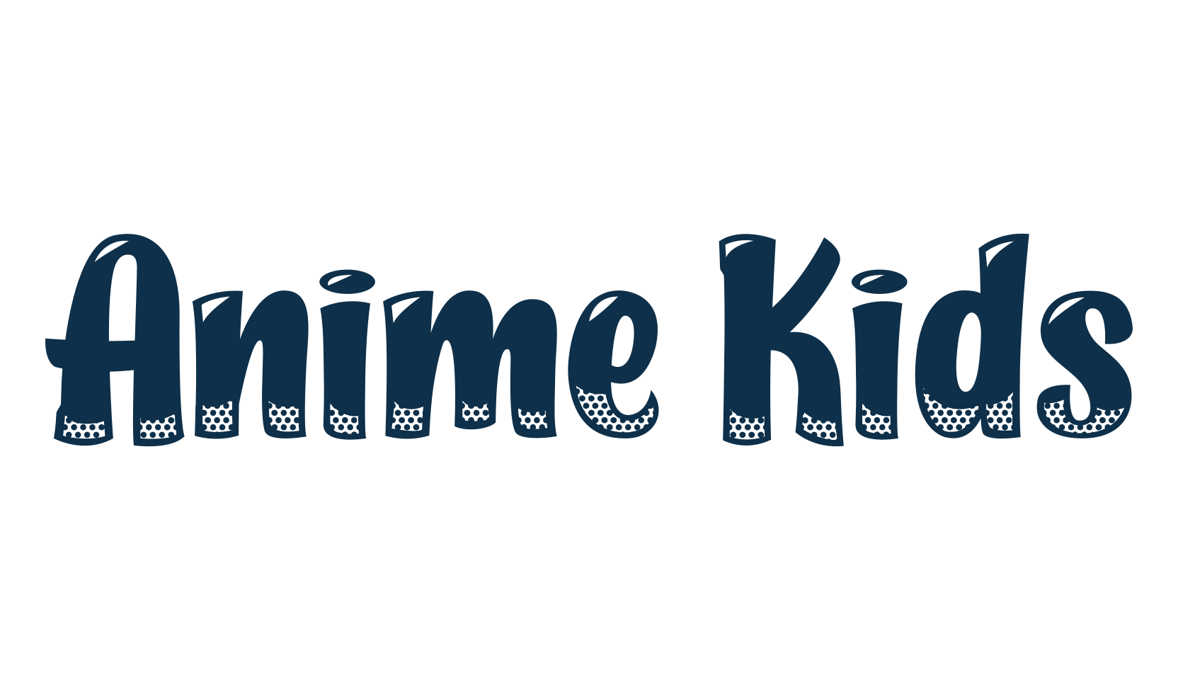 Anime Kids, fancy cartoon decorative font preview