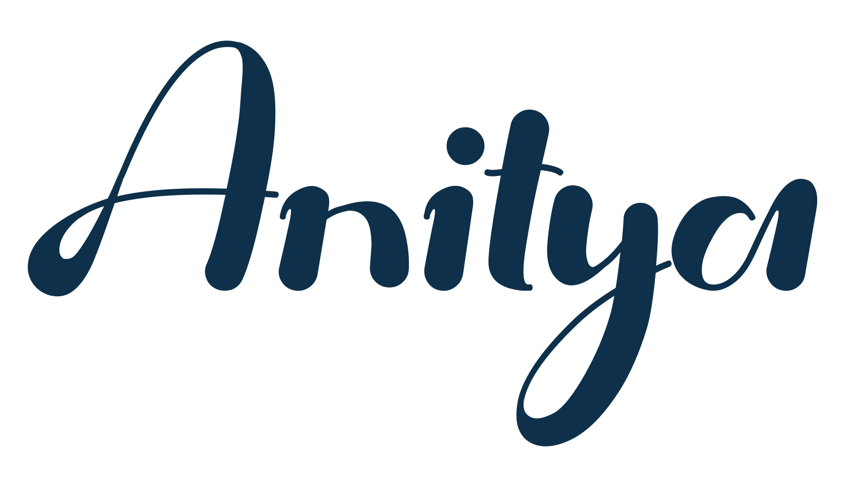 Anitya, fancy decorative font preview