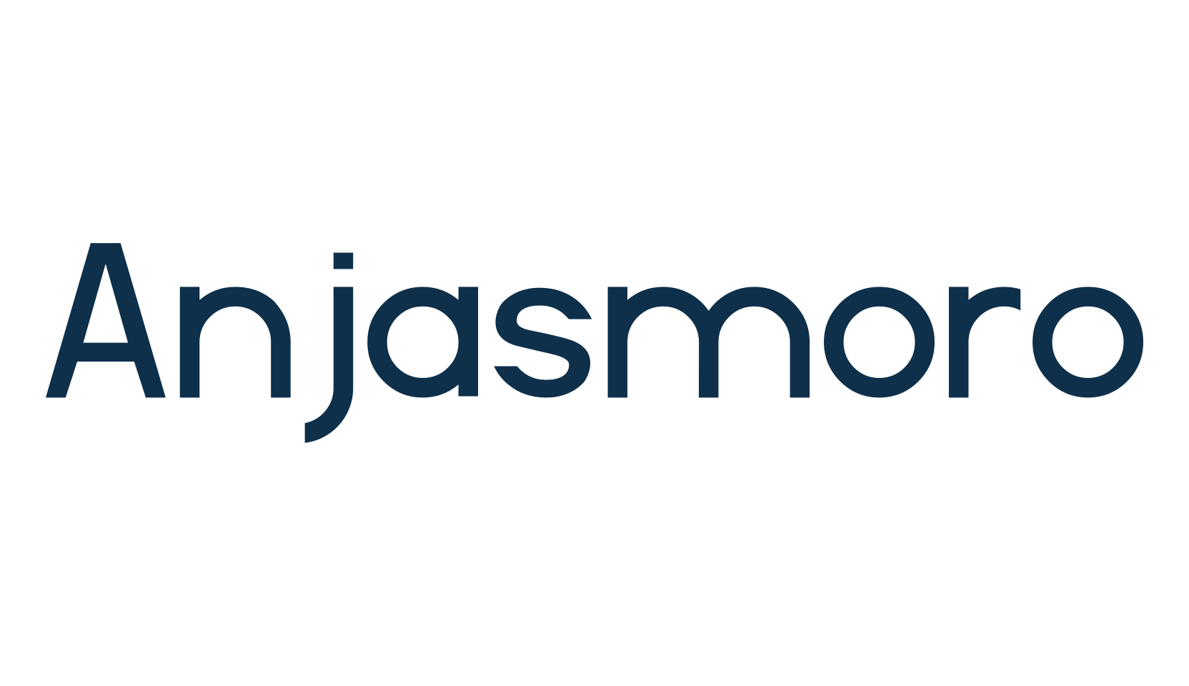 Anjasmoro, basic sans serif font preview