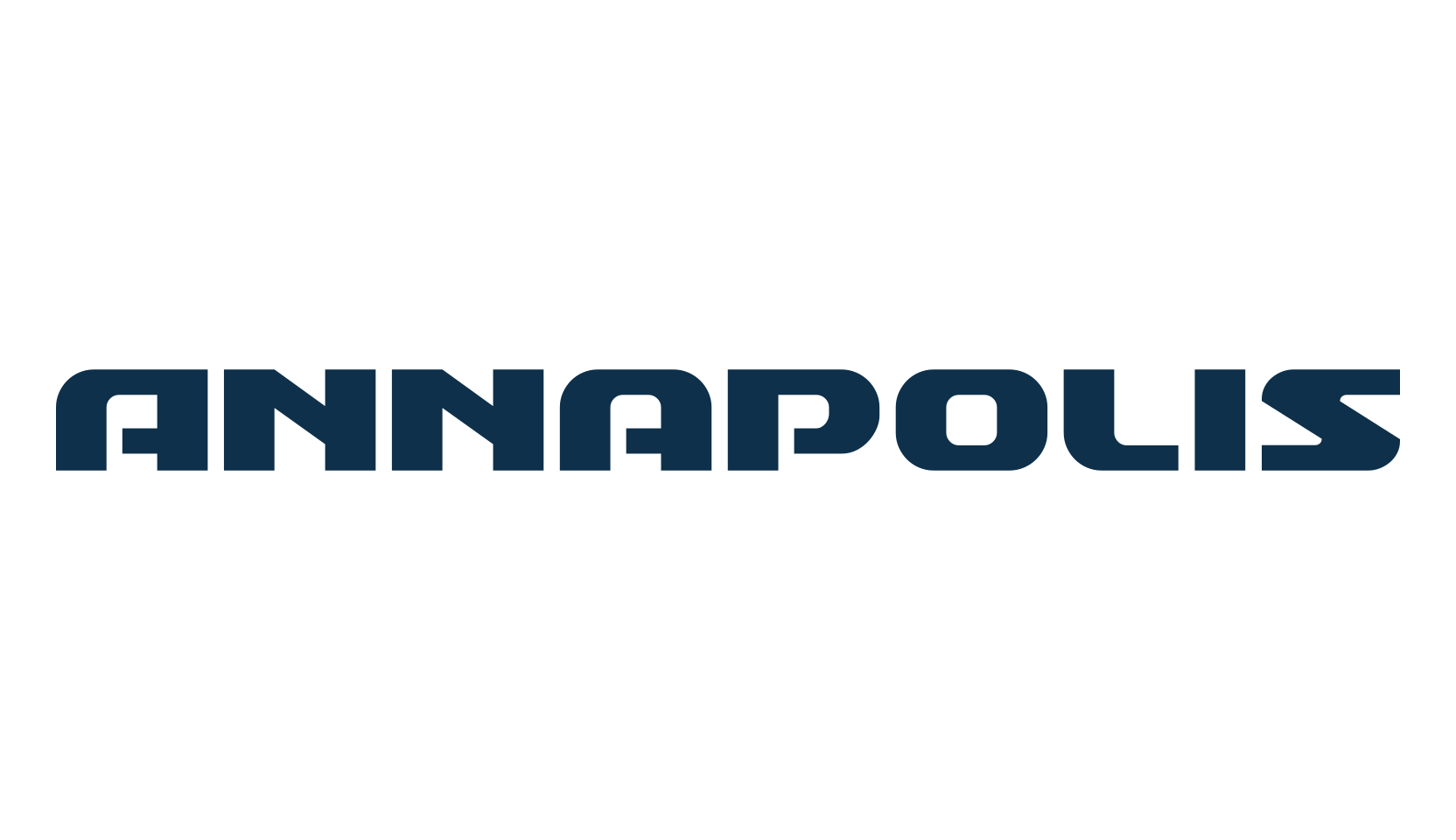 Annapolis, techno sci-fi font preview