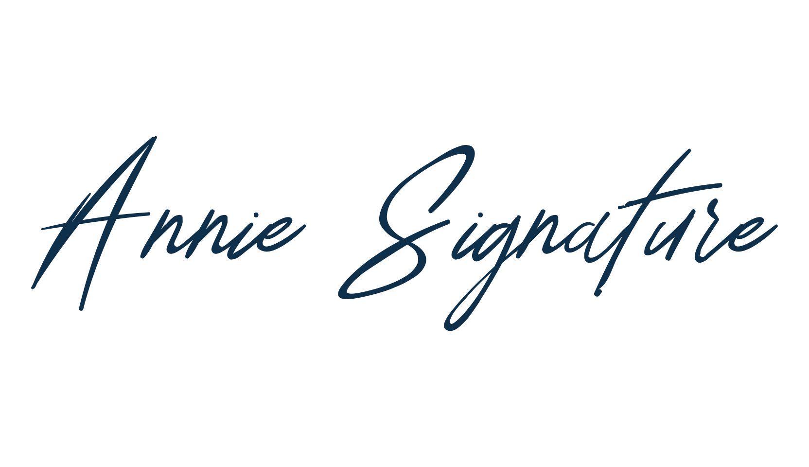 Annie Signature, script handwritten fancy decorative calligraphy font preview
