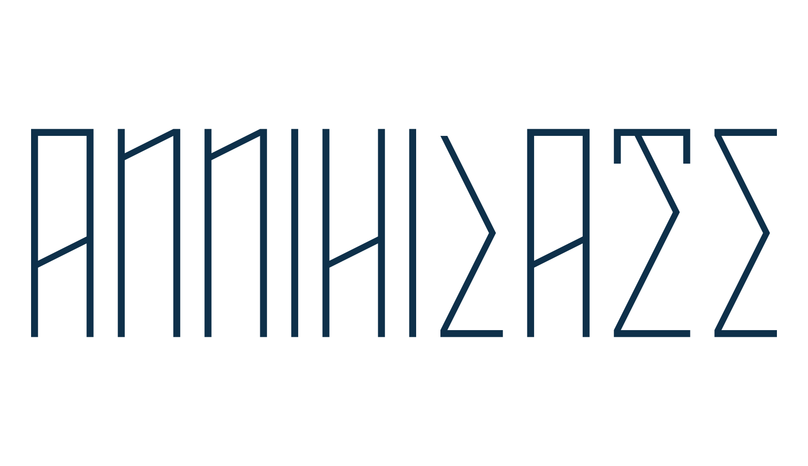 Annihilate, various font preview