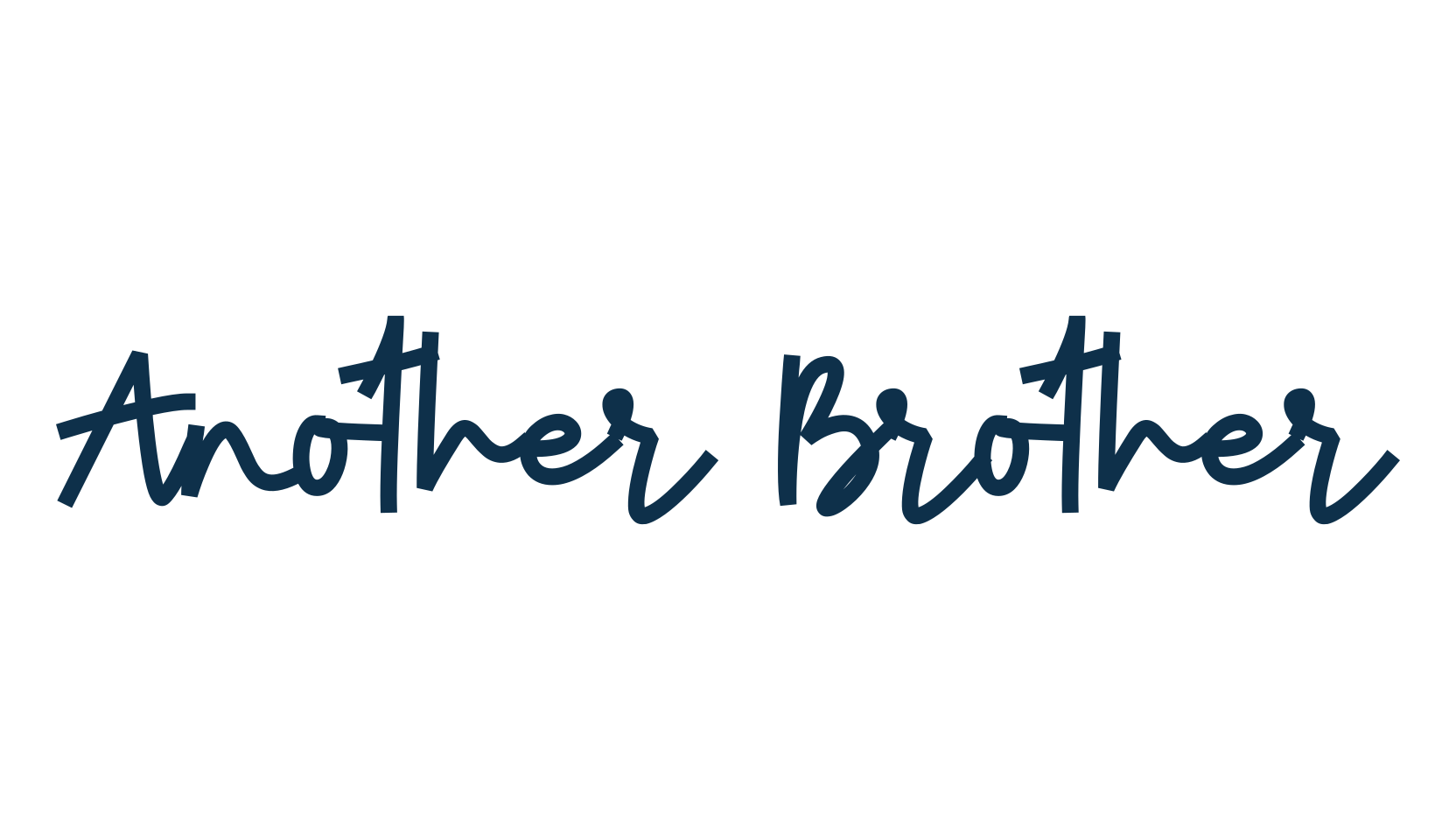 Another Brother, fancy decorative font preview