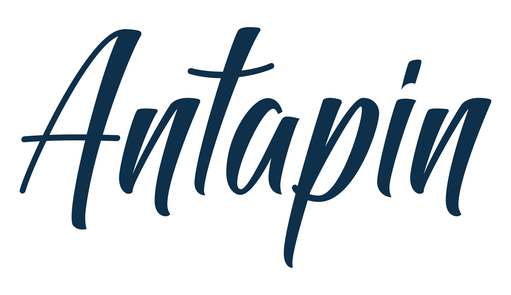 Antapin, display market font preview