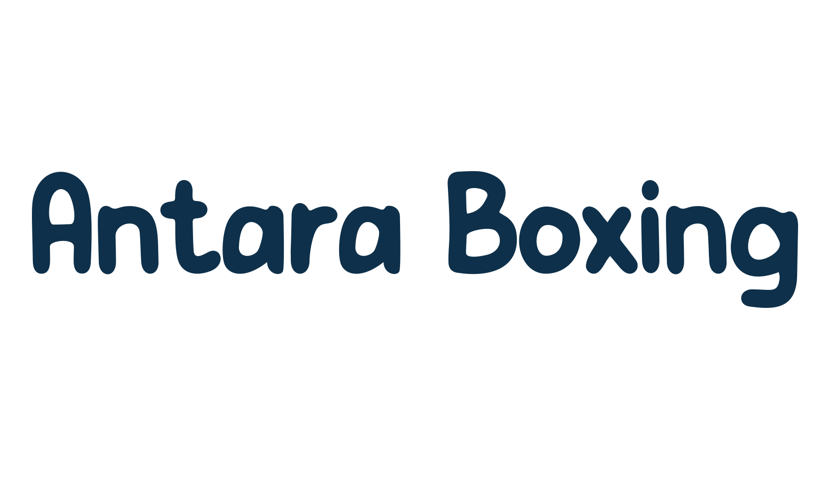 Antara Boxing, display market font preview
