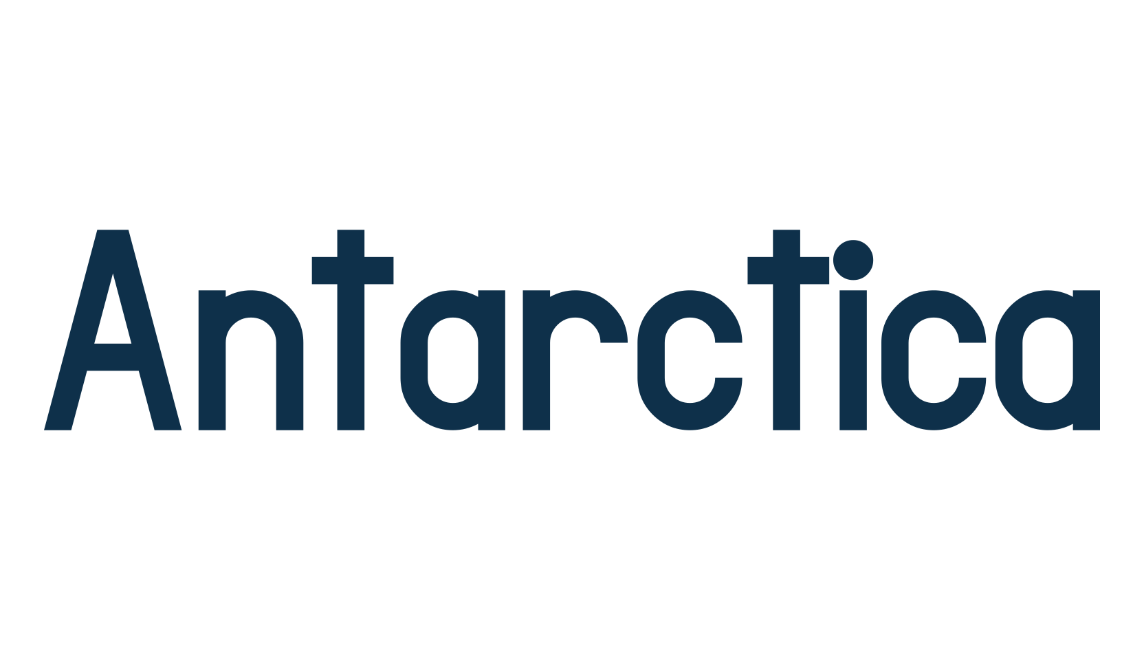 Antarctica, various font preview