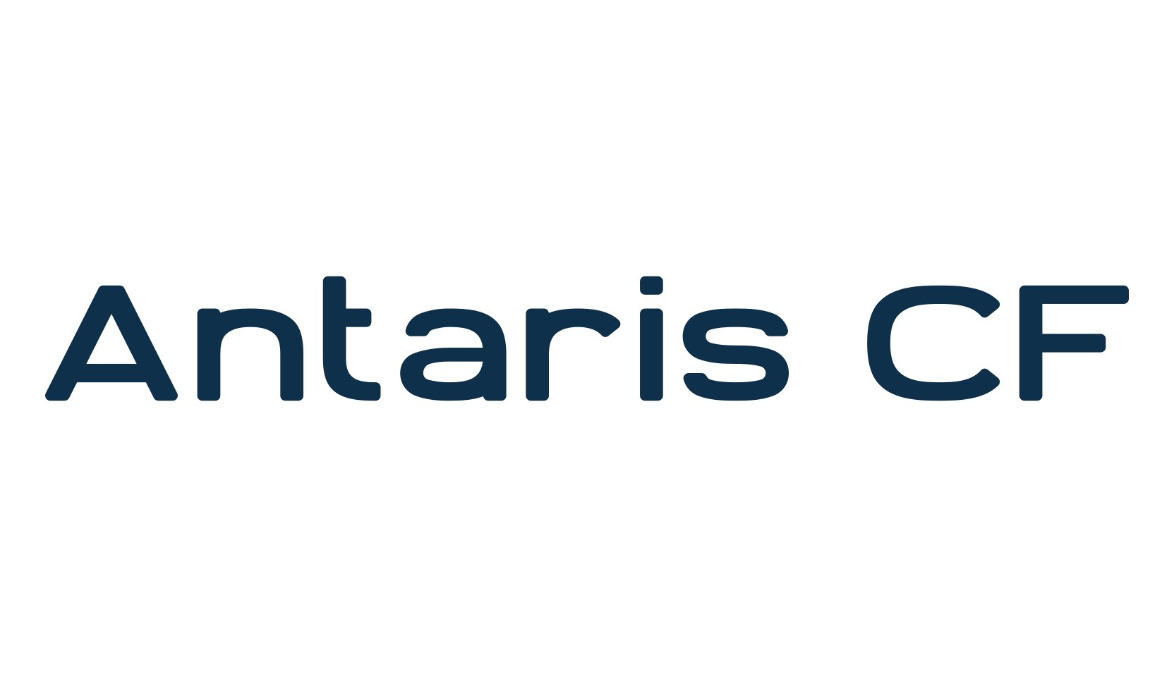 Antaris CF, basic sans serif font preview