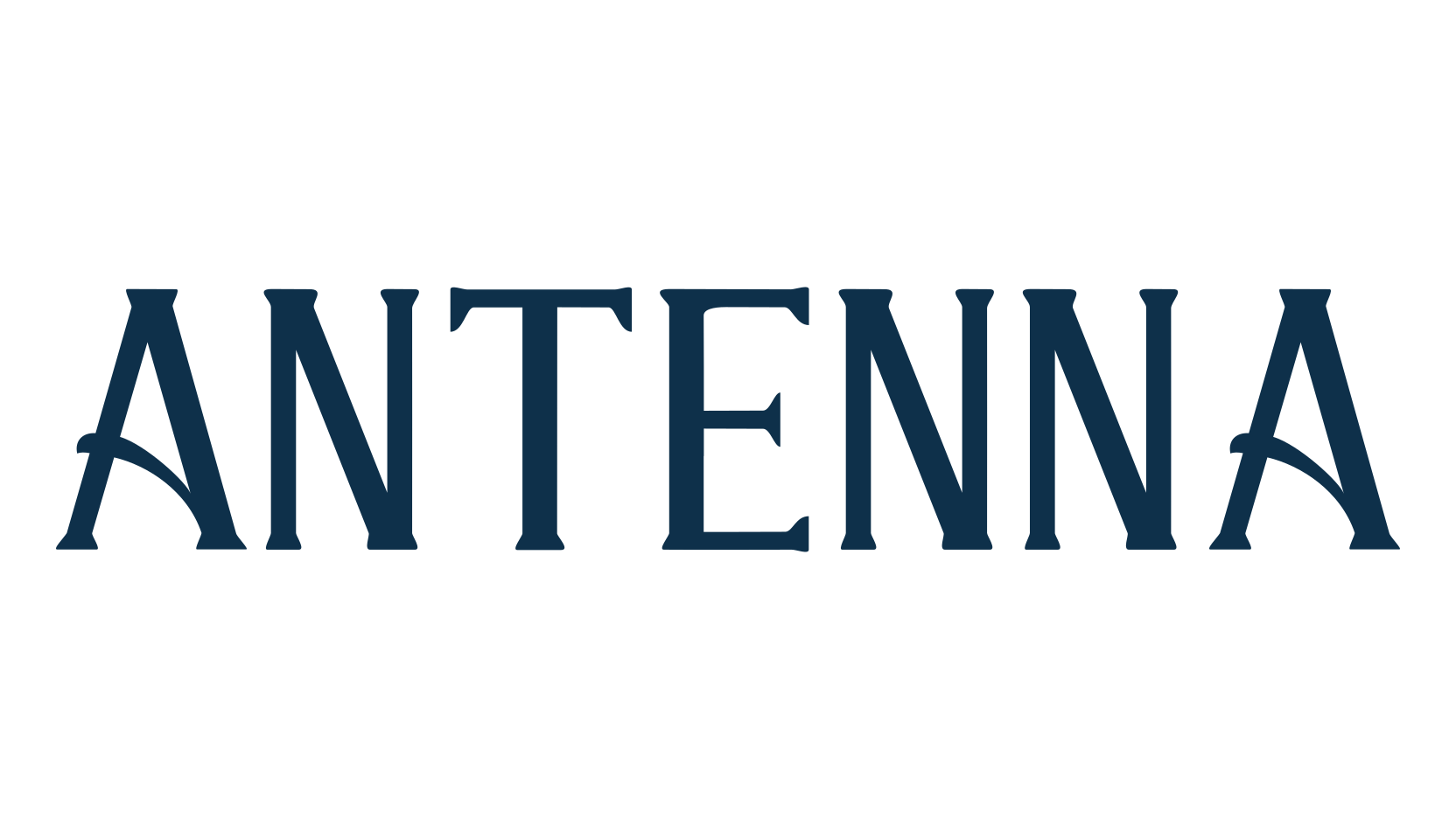 Antenna, basic serif font preview