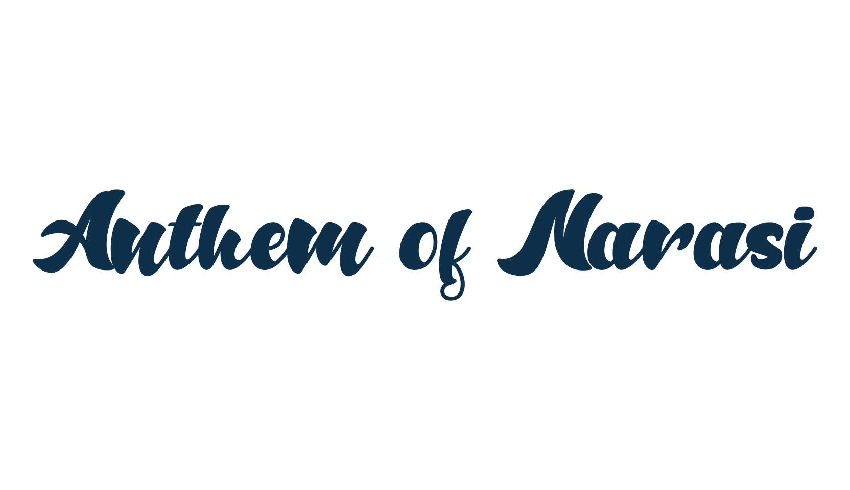 Anthem of Narasi, fancy decorative font preview