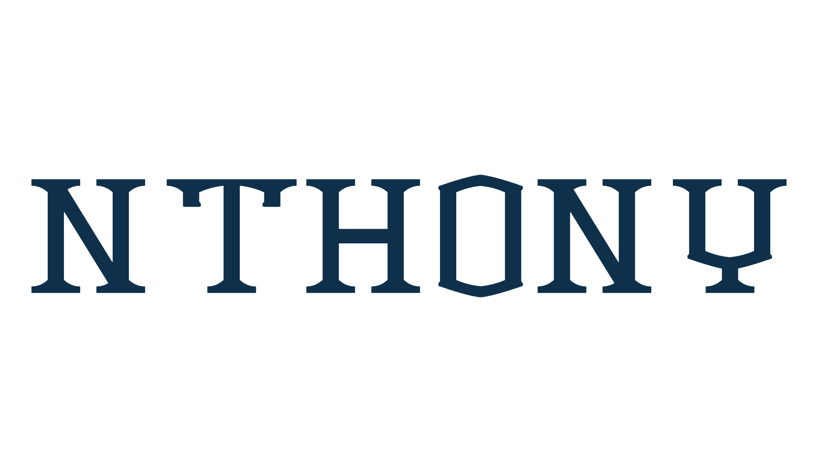 Anthony, fancy retro decorative font preview