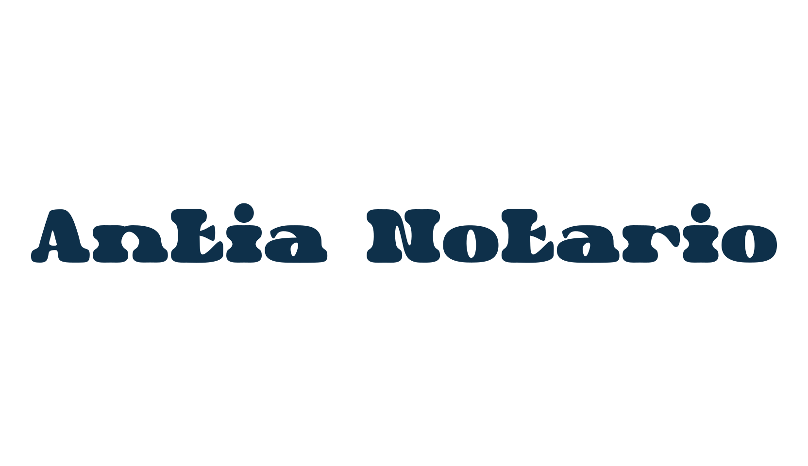 Antia Notario, fancy retro decorative font preview