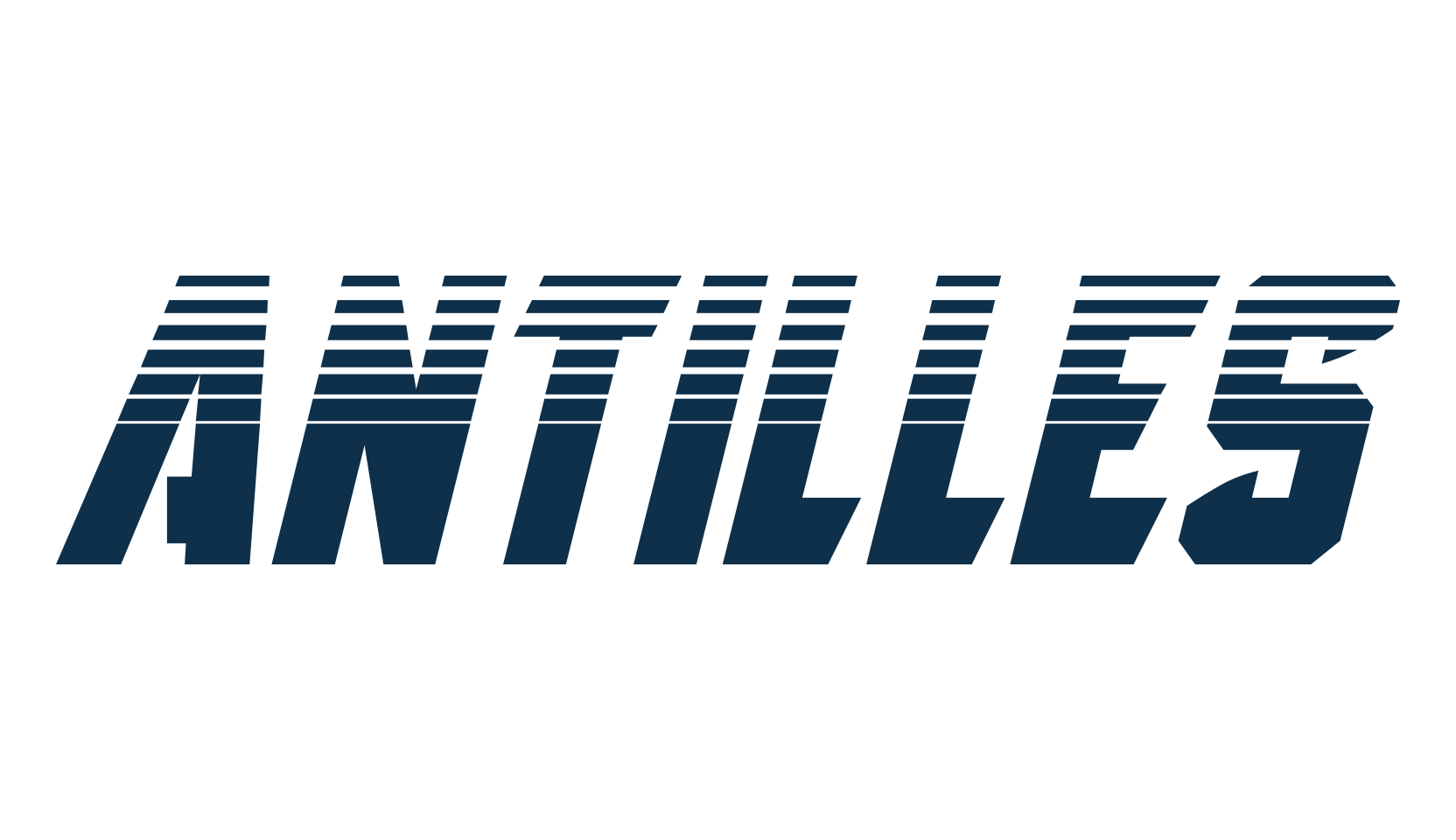 Antilles, techno sci-fi font preview
