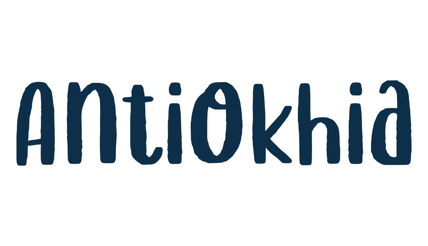 Antiokhia, cartoon font preview