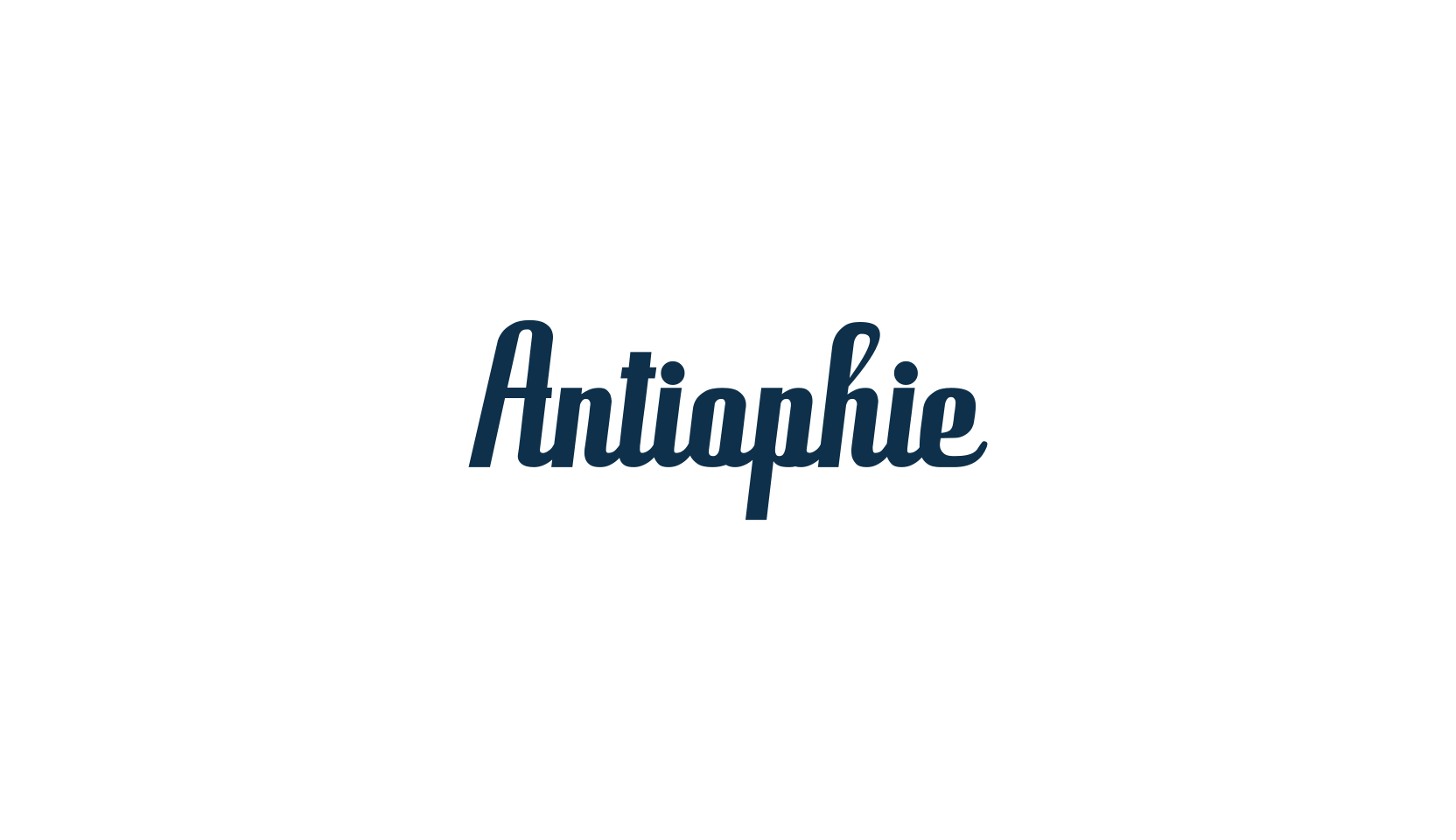 Antiophie, fancy various decorative script calligraphy font preview