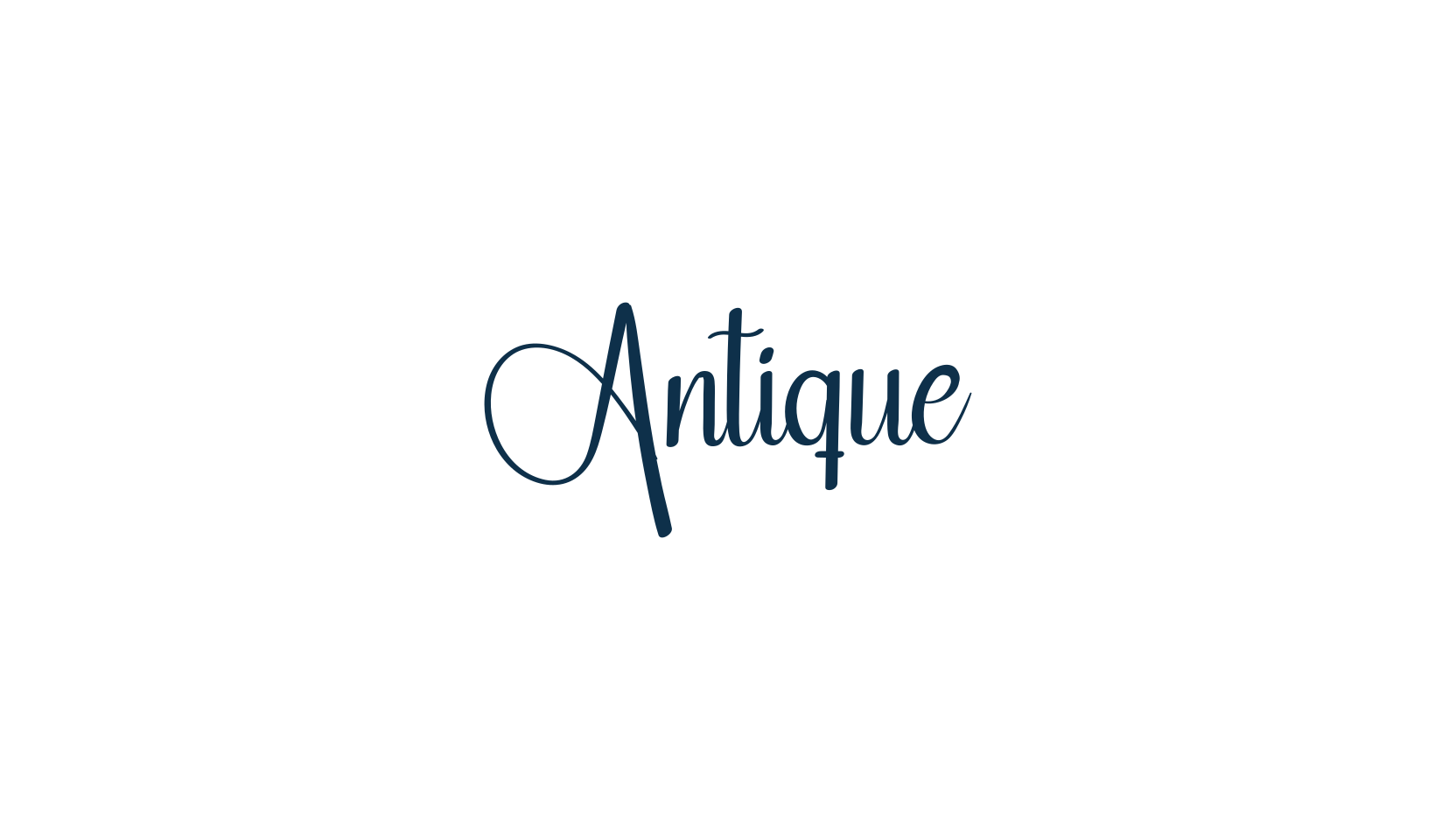 Antique (antique-9), various font preview