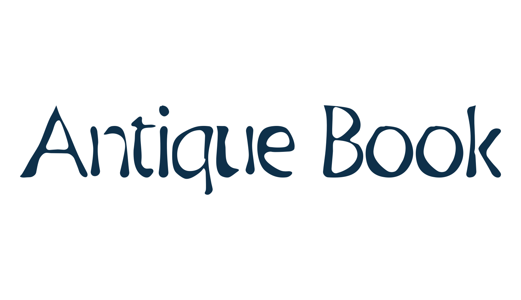 Antique Book, eroded font preview