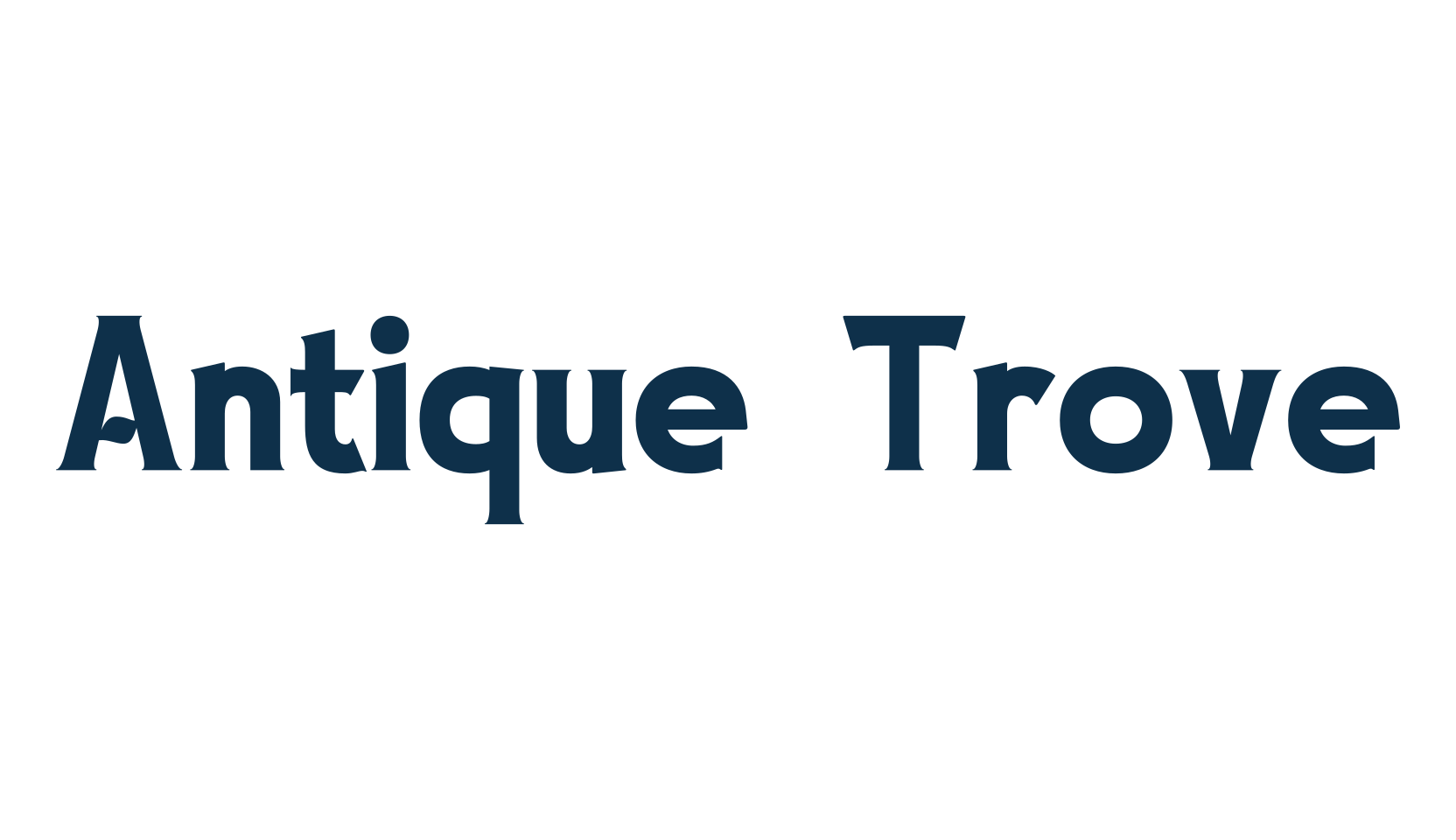 Antique Trove, retro font preview
