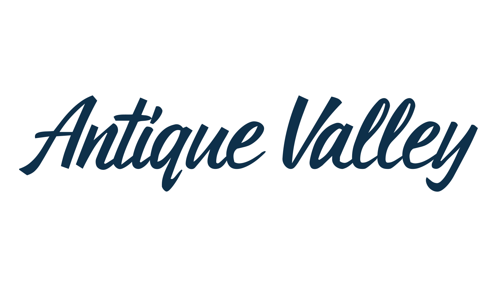 Antique Valley, fancy various decorative script calligraphy font preview