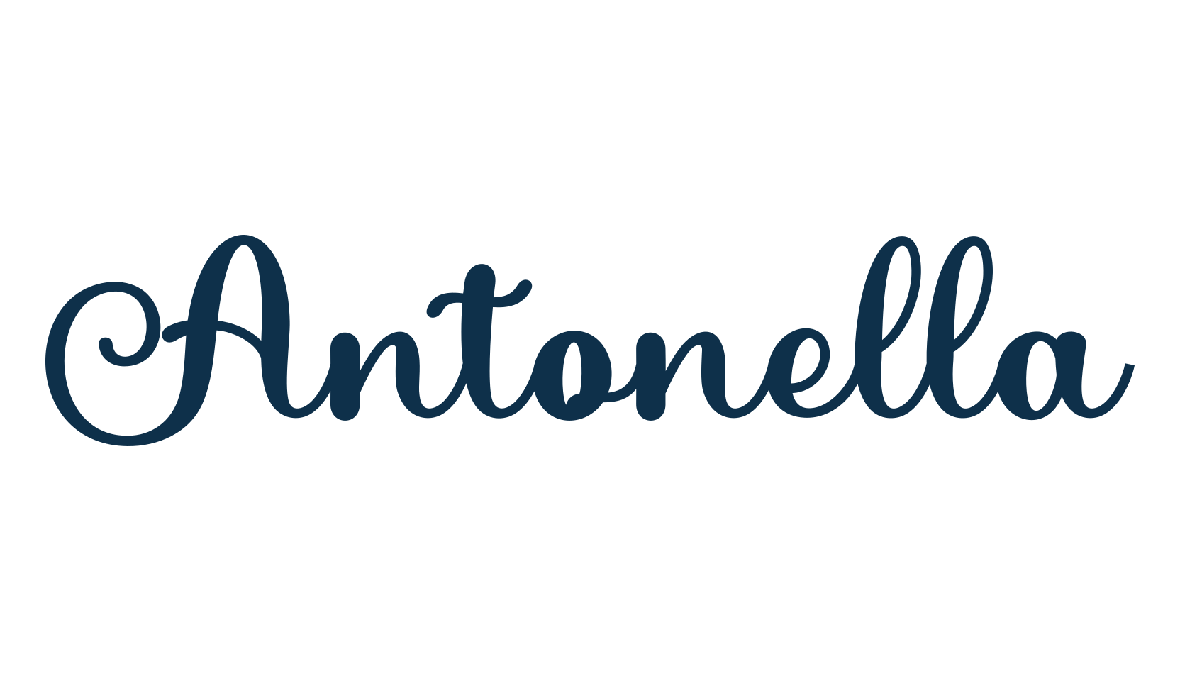 Antonella, script calligraphy fancy decorative font preview