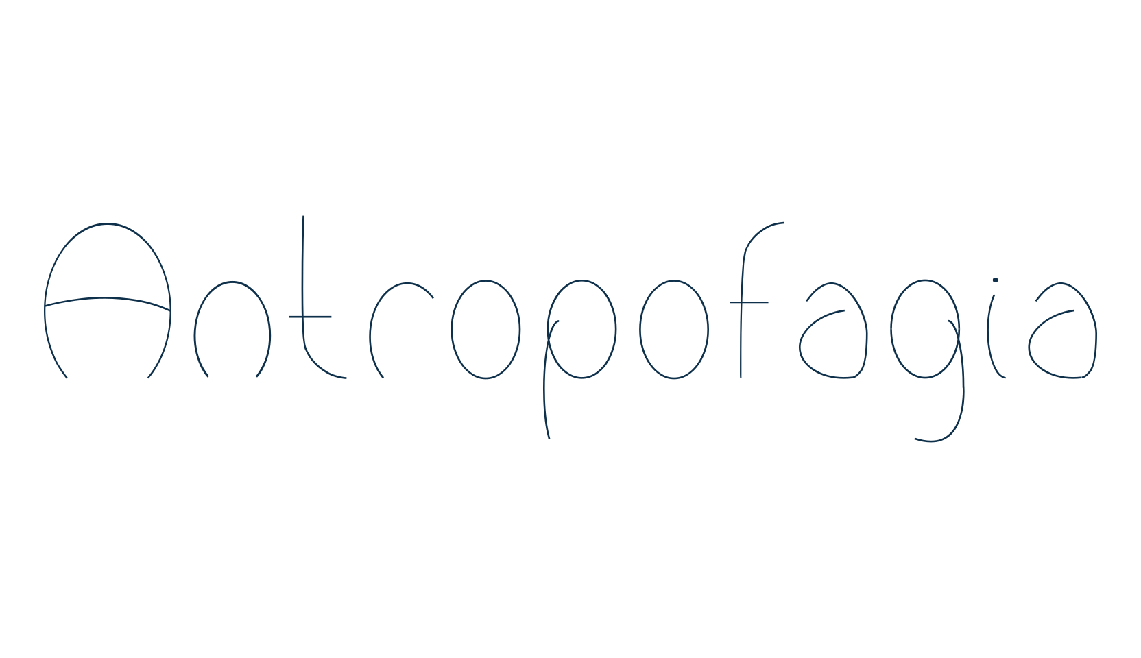 Antropofagia, fancy various decorative font preview
