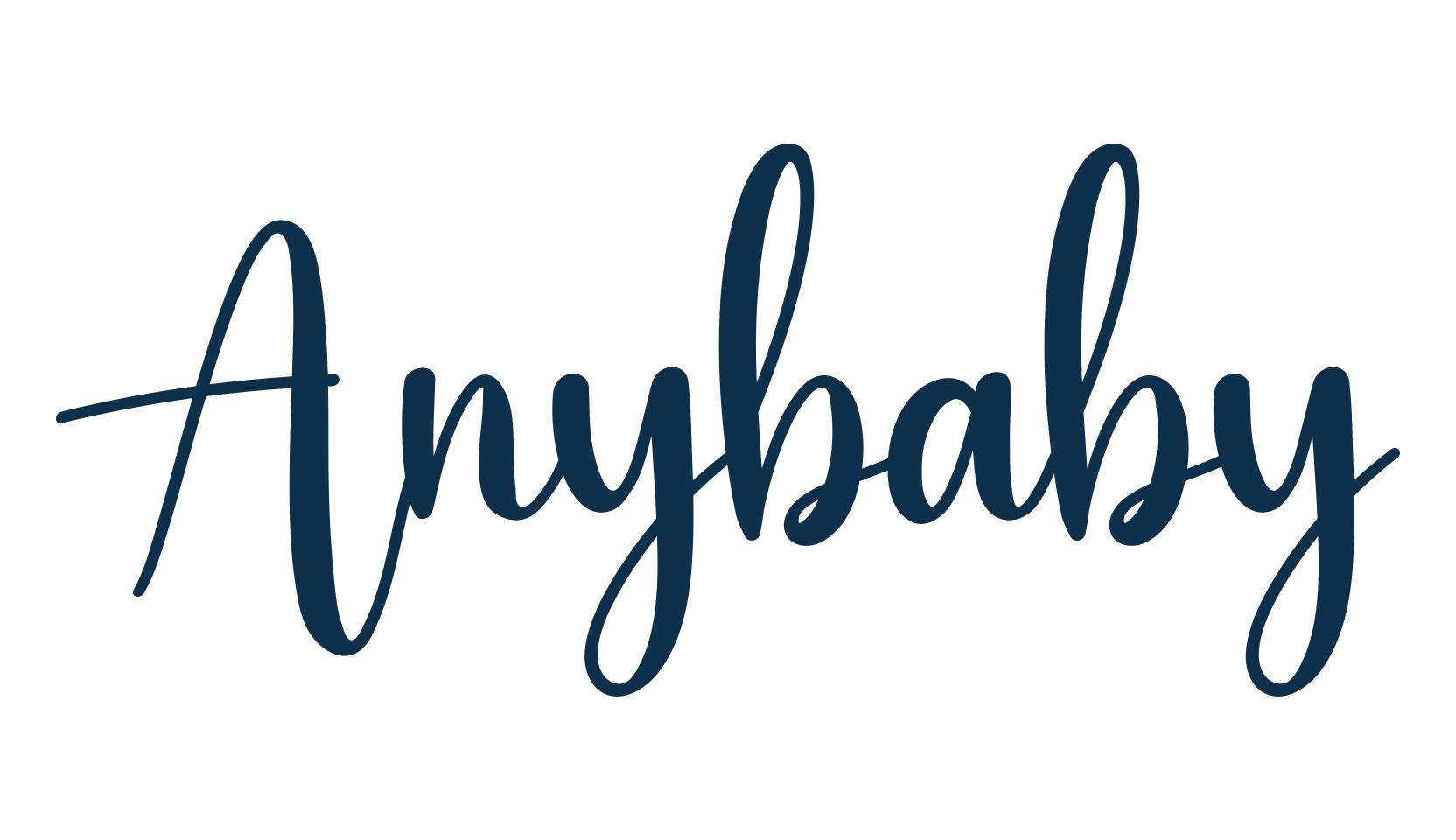 Anybaby, display market font preview