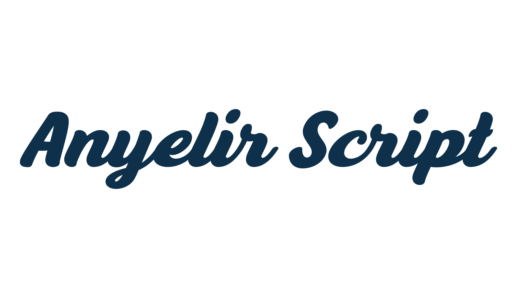 Anyelir Script, fancy various decorative script calligraphy font preview