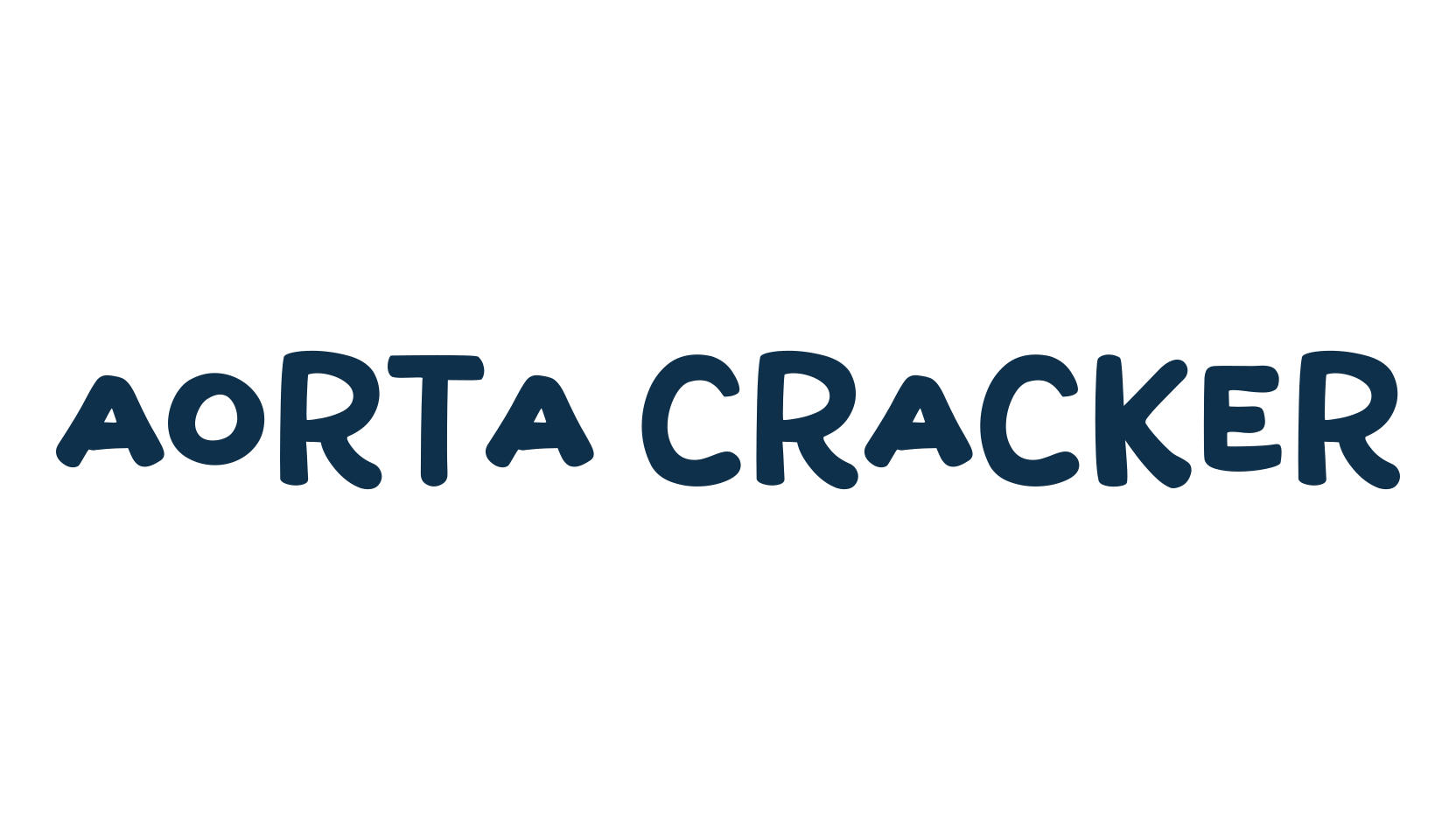 Aorta Cracker, fancy cartoon decorative font preview