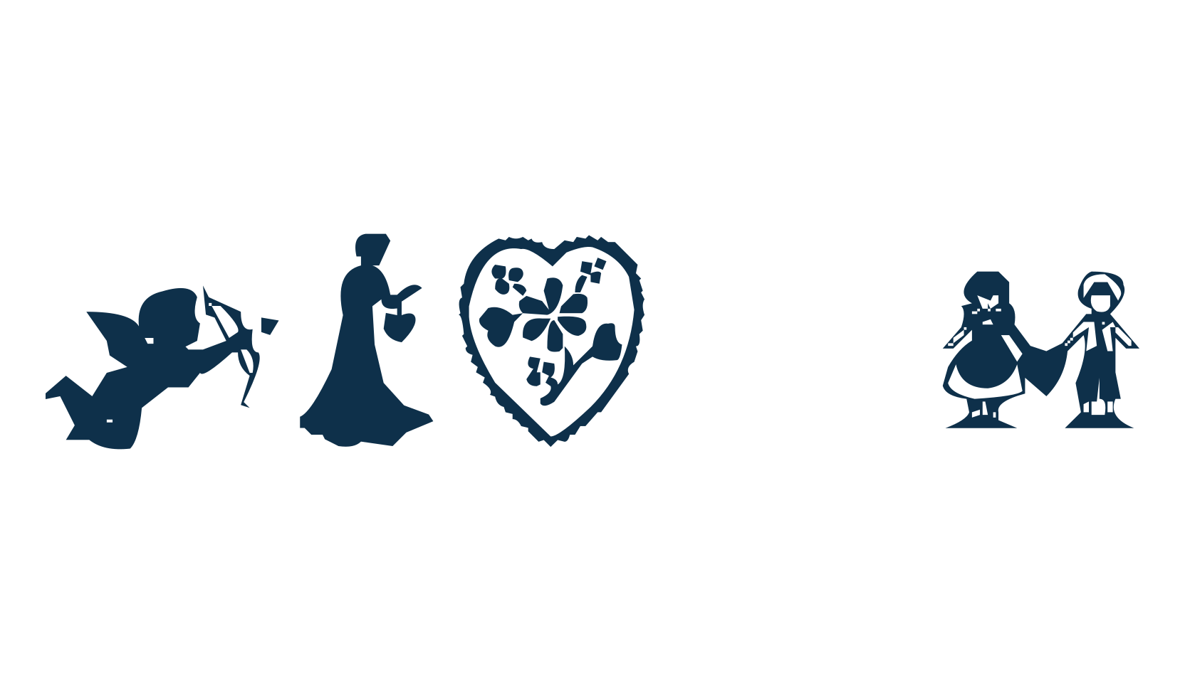 AOS Valentine, fancy decorative font preview