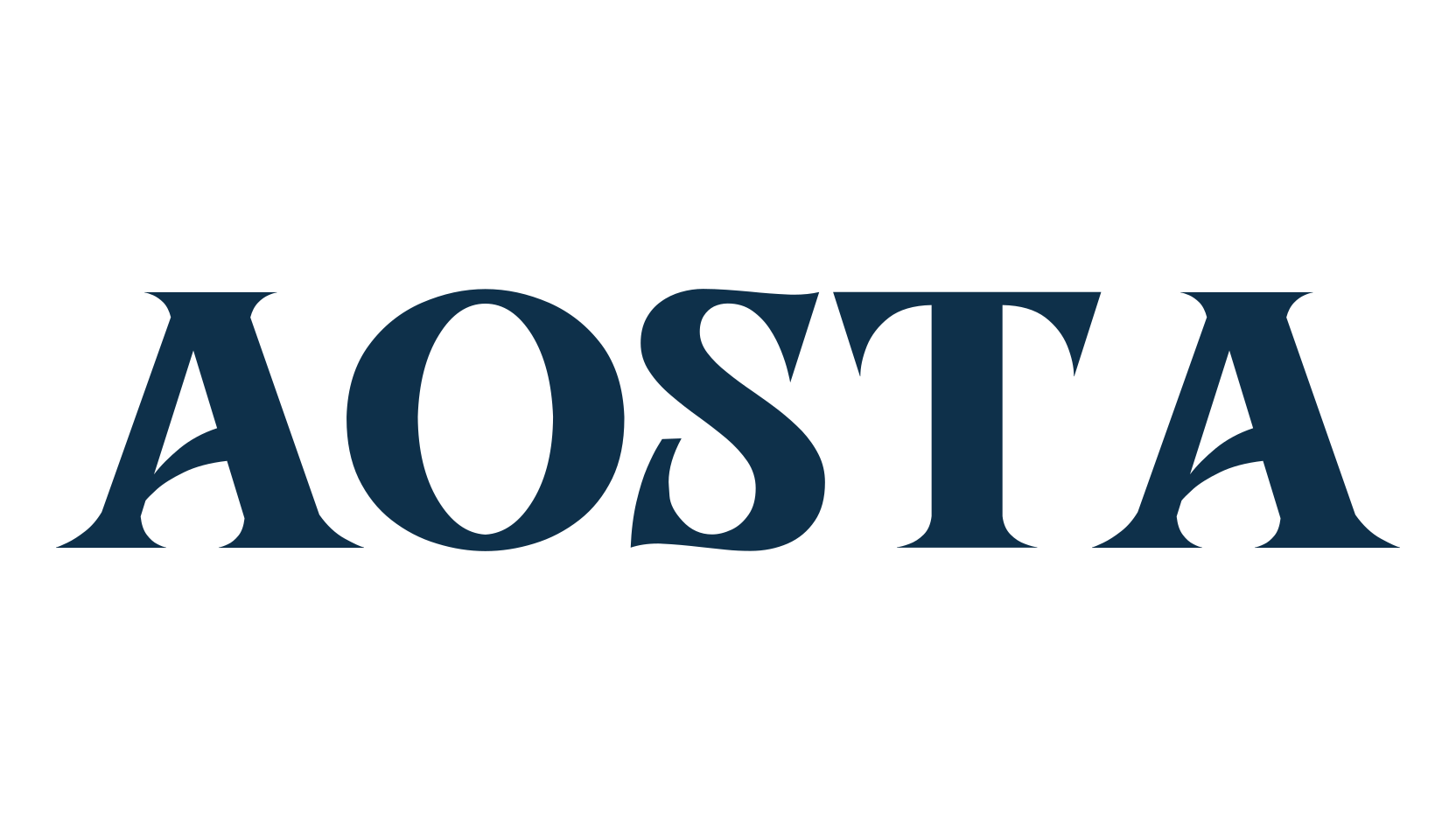 Aosta, basic serif font preview