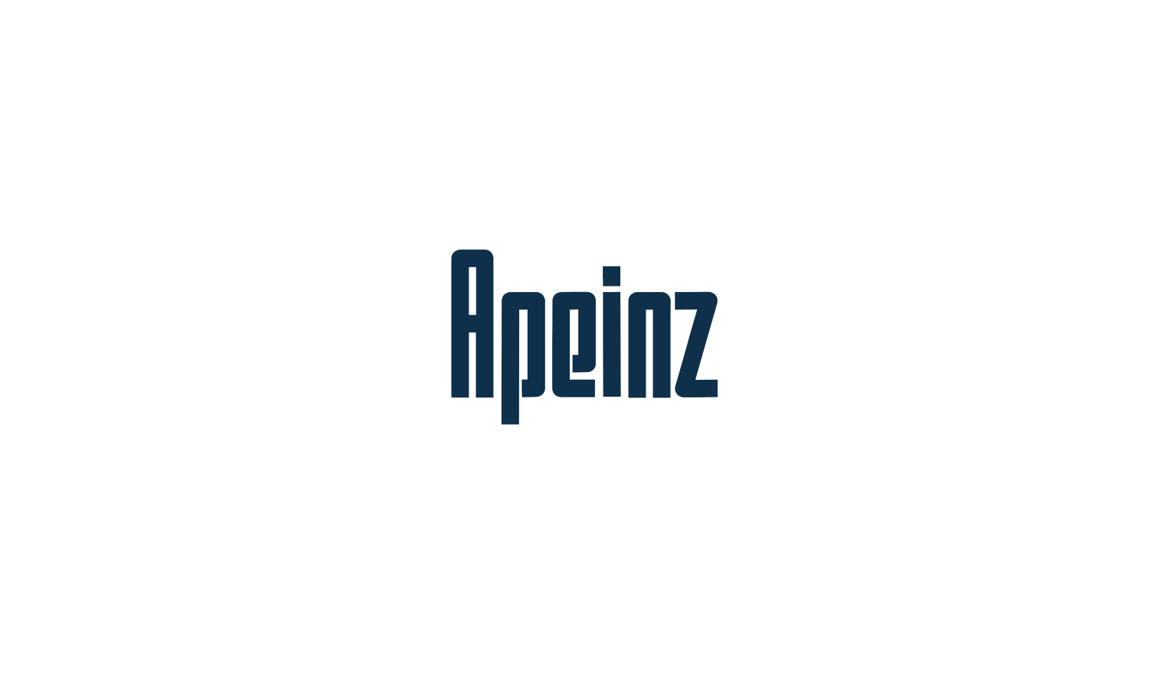 Apeinz, sans serif font preview