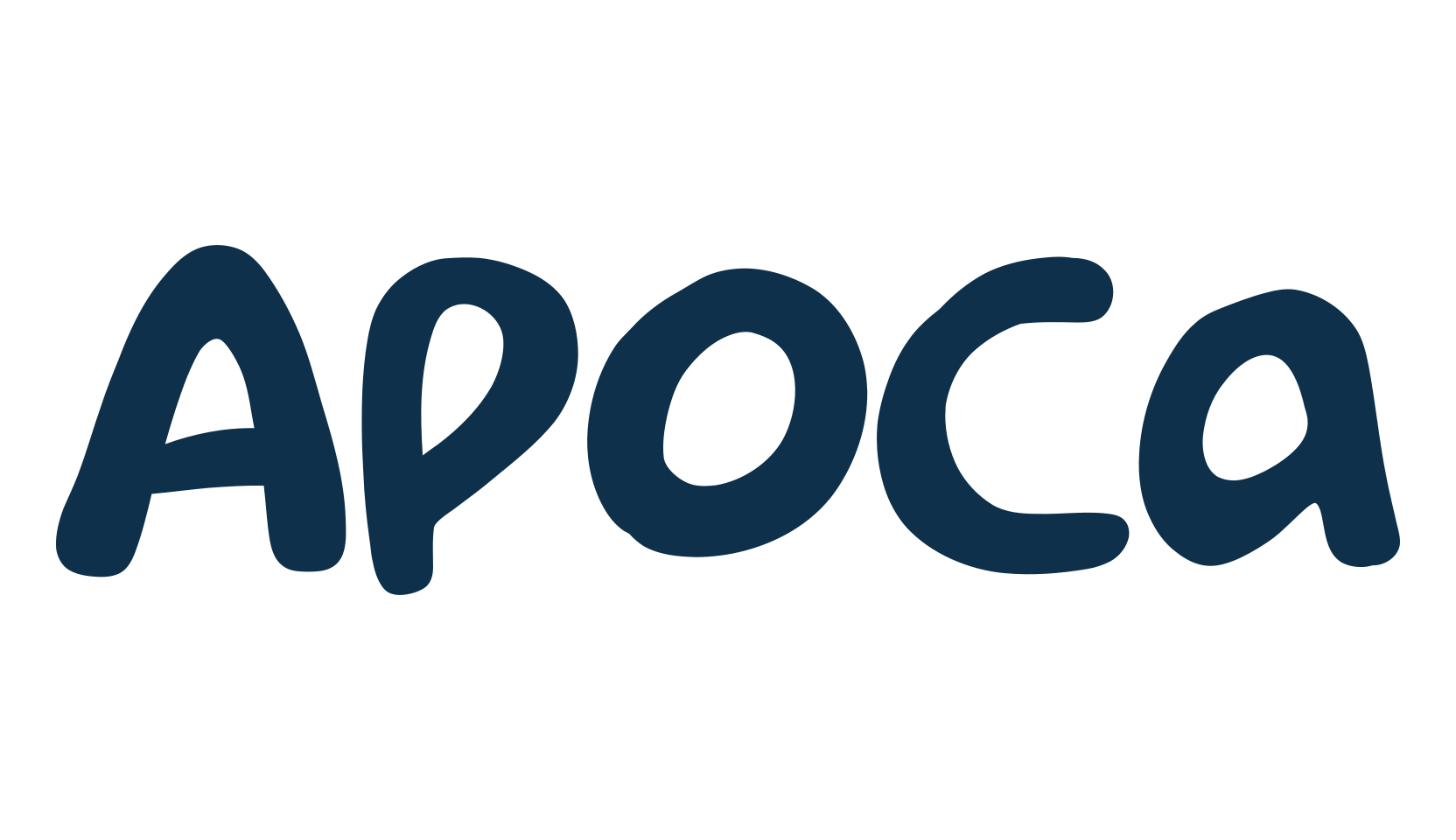 Apoca, fancy cartoon decorative font preview