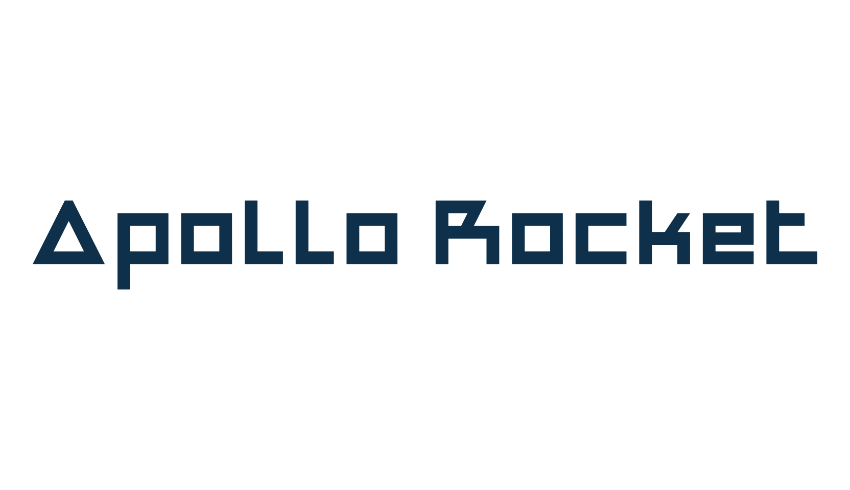Apollo Rocket, square font preview