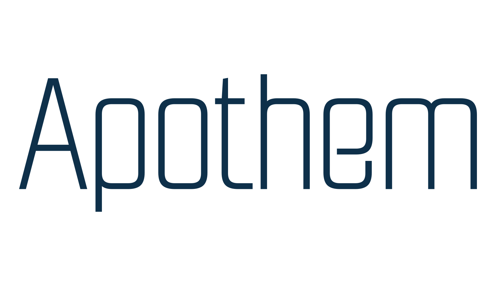 Apothem, sans serif font preview