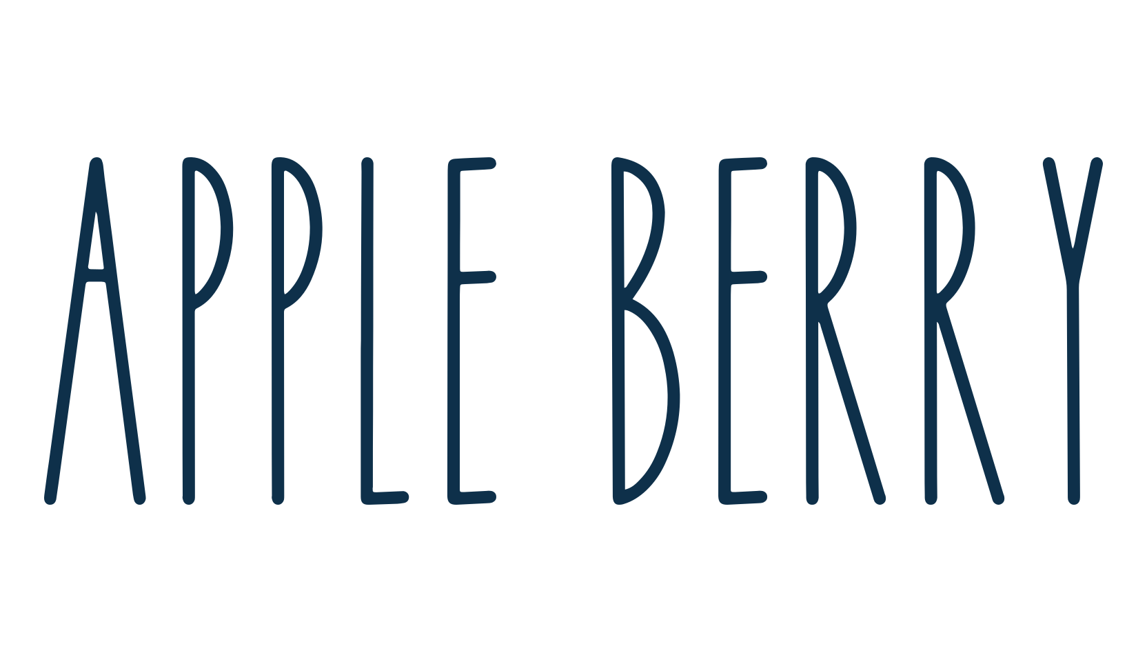 Apple Berry, script handwritten fancy decorative calligraphy font preview