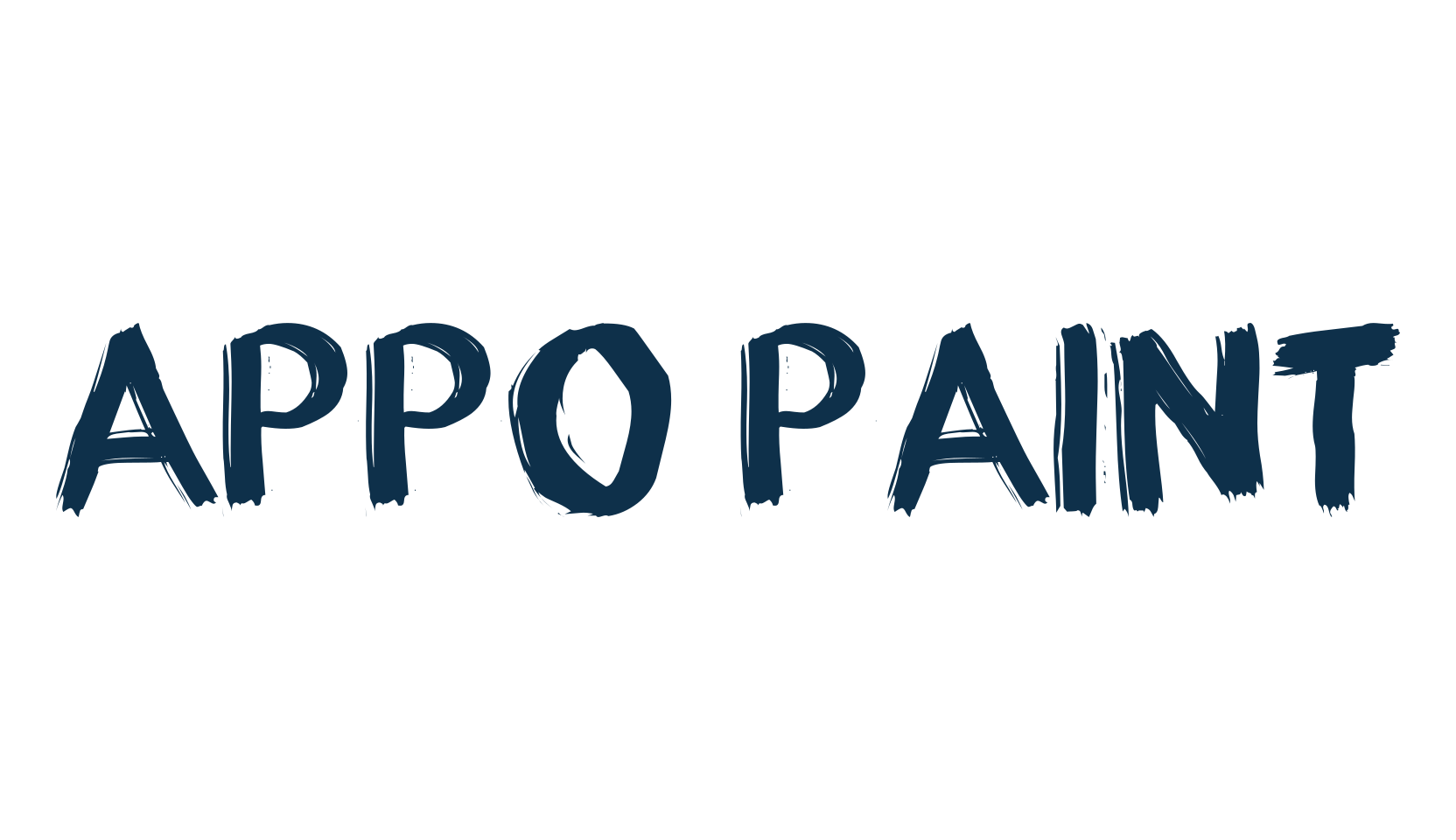 Appo Paint, brush font preview