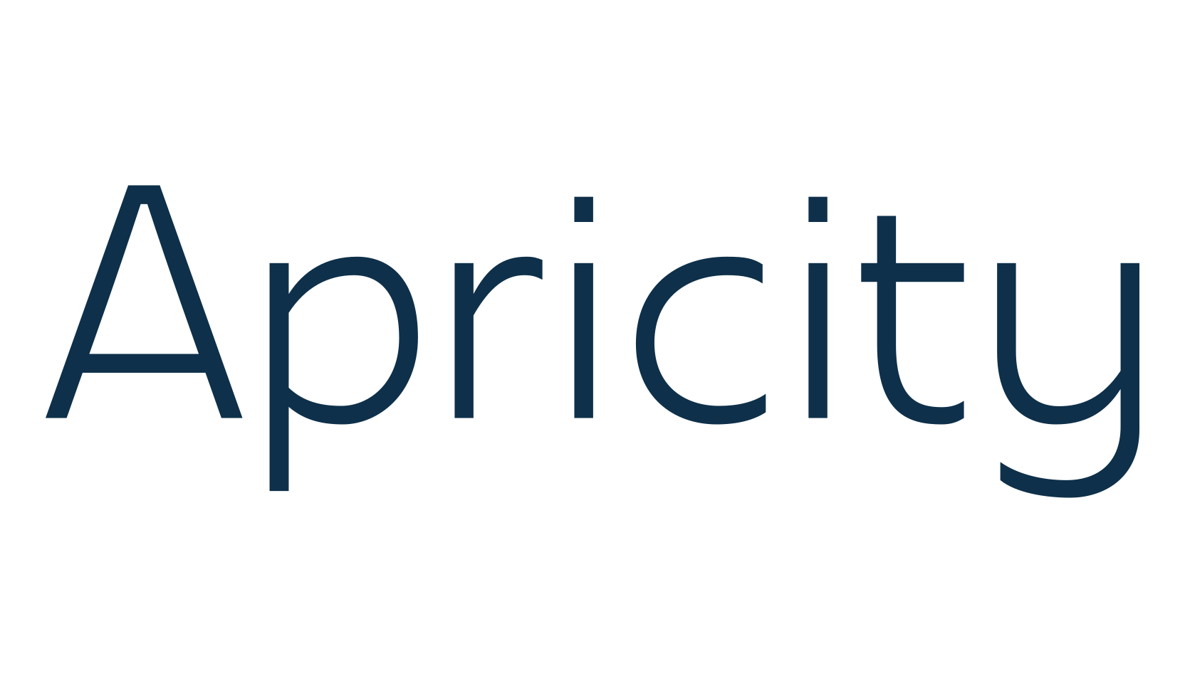 Apricity, sans serif font preview