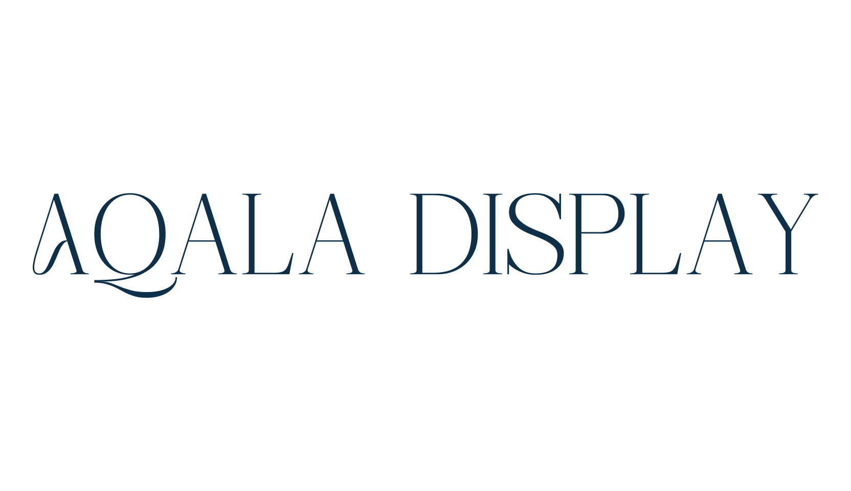 Aqala Display, basic serif font preview