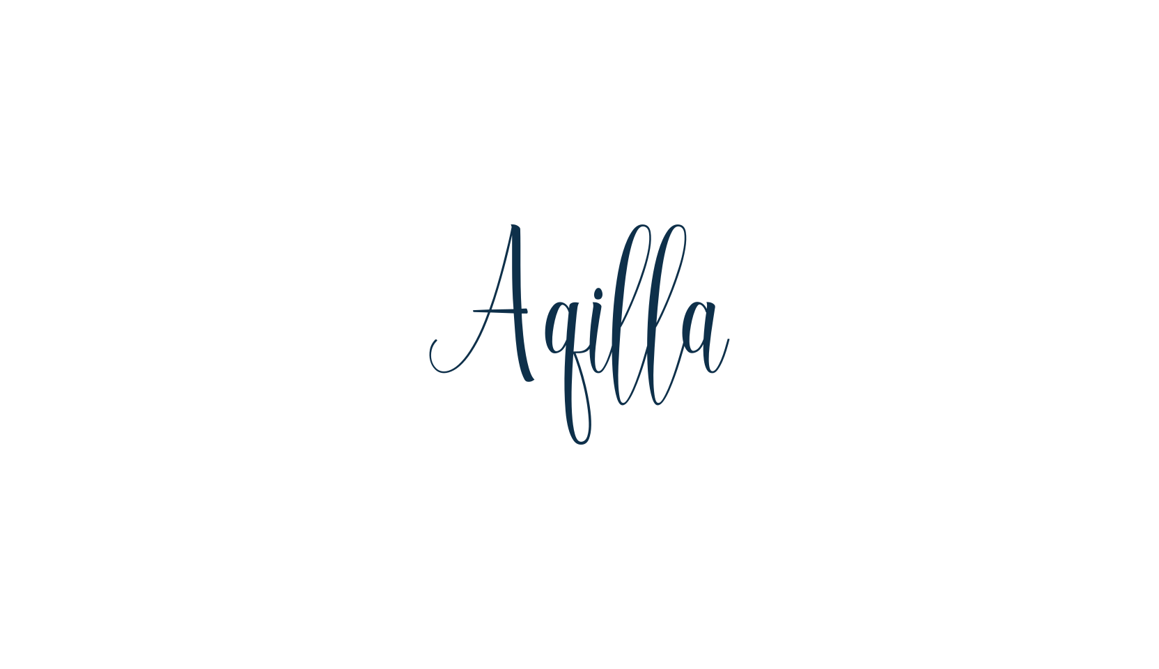 Aqilla, script calligraphy fancy decorative font preview