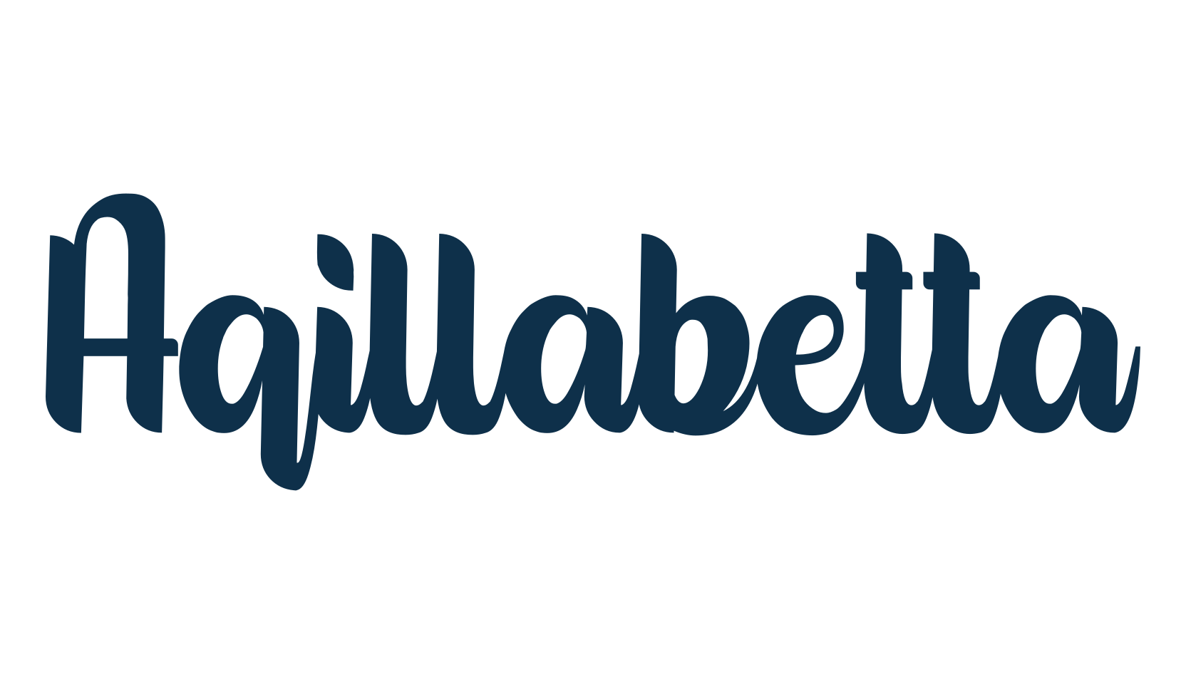Aqillabetta, display market font preview