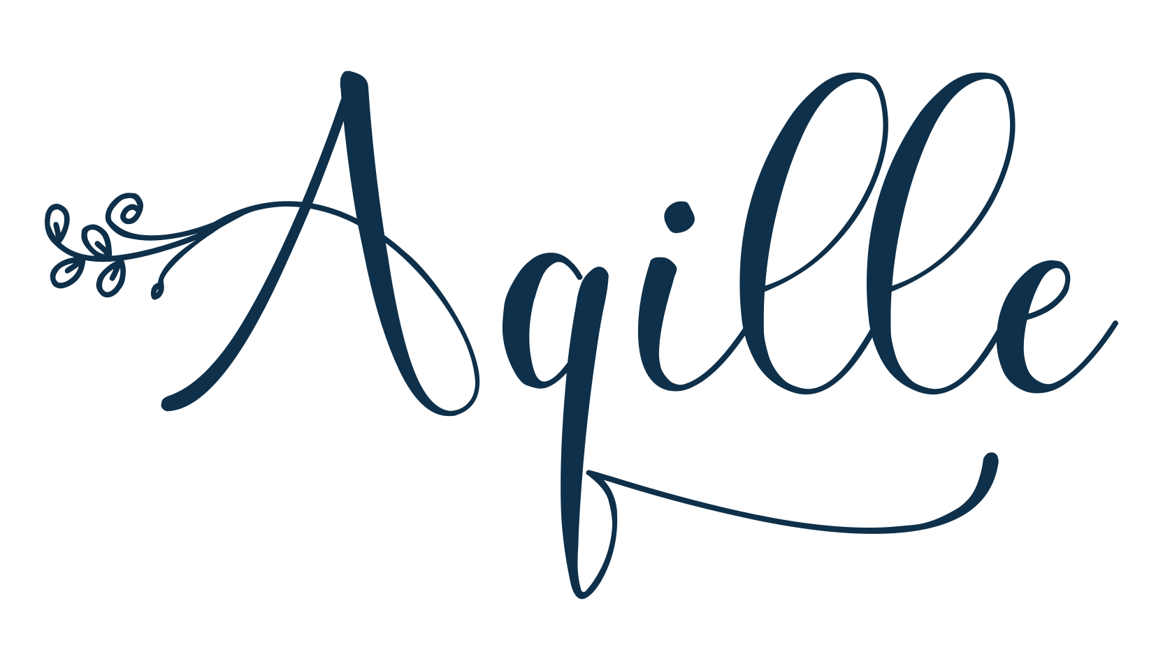 Aqille, script calligraphy fancy decorative font preview