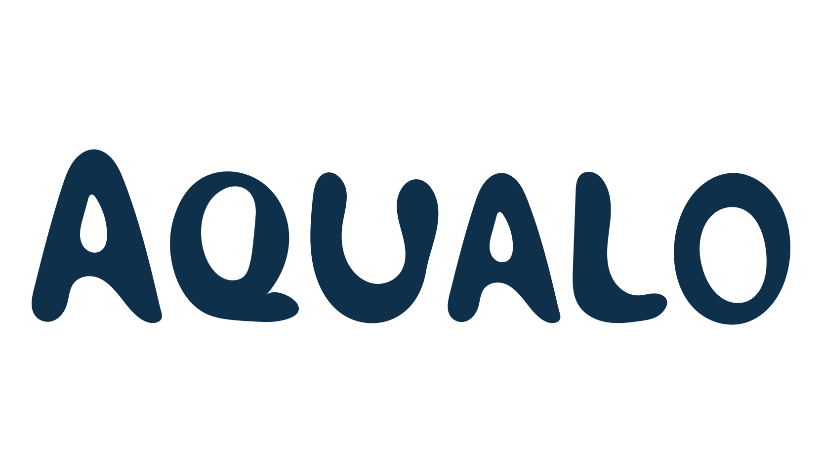 Aqualo, fancy cartoon decorative font preview