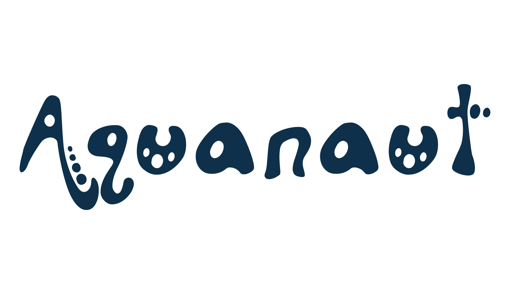 Aquanaut, various font preview