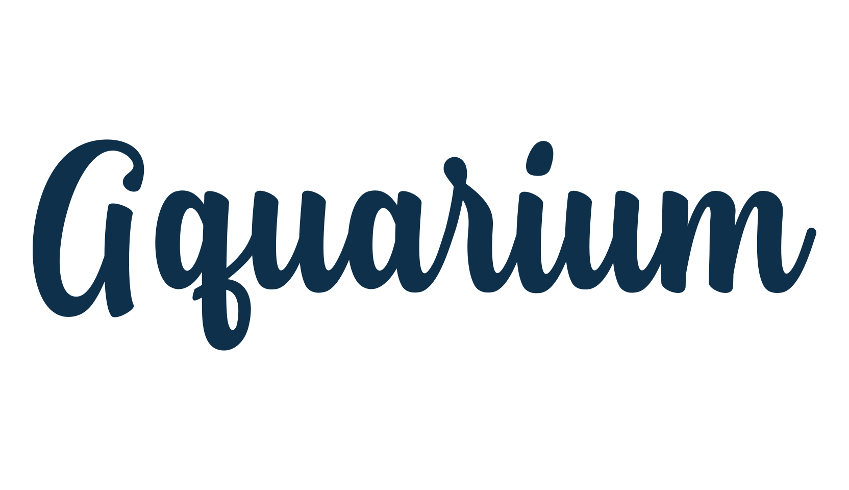 Aquarium (aquarium-2), fancy various decorative script calligraphy font preview